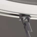 Casa si Gradina - Sanitare - Suporturi si accesorii baie - Accesorii baie - RIDDER Bara perdea dus universala pentru colt, cu carlige, crom, 52500 - Infinity.ro