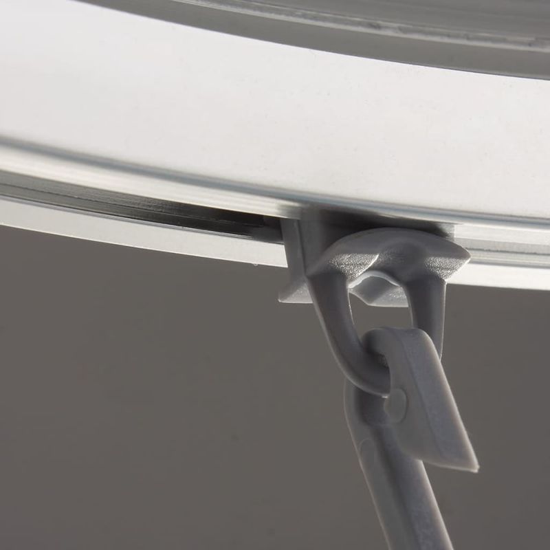 Casa si Gradina - Sanitare - Suporturi si accesorii baie - Accesorii baie - RIDDER Bara perdea dus universala pentru colt, cu carlige, crom, 52500 - Infinity.ro