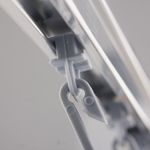 Casa si Gradina - Sanitare - Suporturi si accesorii baie - Accesorii baie - RIDDER Bara perdea dus universala pentru colt, cu carlige, crom, 52500 - Infinity.ro