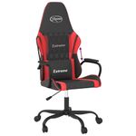 PC, gaming si accesorii - Gaming - Accesorii gaming - Scaune gaming - Scaun de jocuri, negru si rosu, piele ecologica - Infinity.ro
