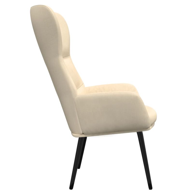 Casa si Gradina - Mobilier - Scaune si fotolii - Fotolii - Fotoliu de relaxare, crem, material textil - Infinity.ro