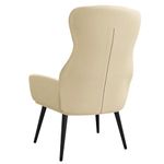 Casa si Gradina - Mobilier - Scaune si fotolii - Fotolii - Fotoliu de relaxare, crem, material textil - Infinity.ro