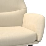 Casa si Gradina - Mobilier - Scaune si fotolii - Fotolii - Fotoliu de relaxare, crem, material textil - Infinity.ro