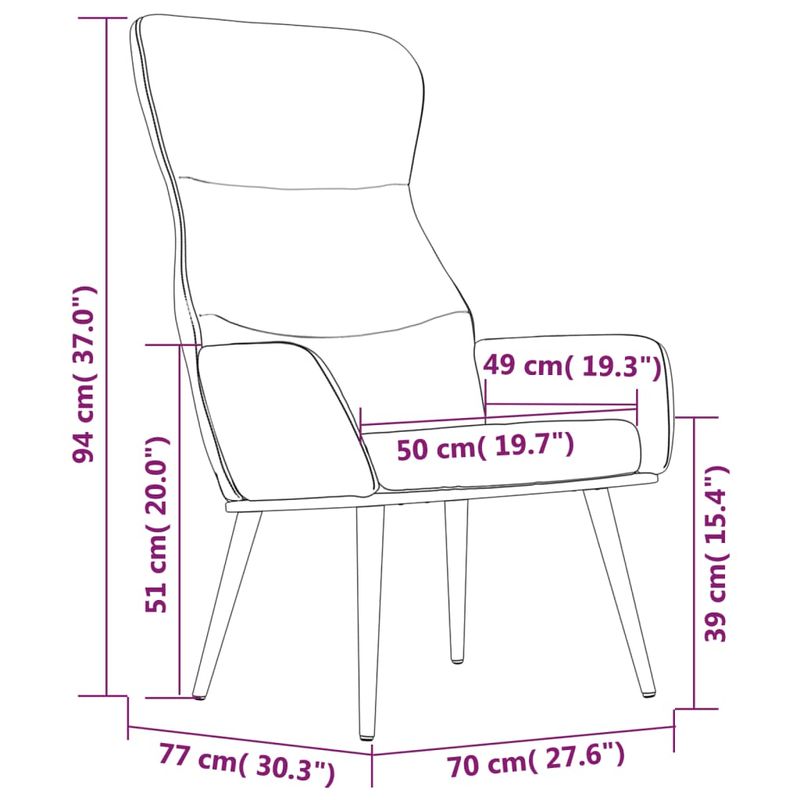 Casa si Gradina - Mobilier - Scaune si fotolii - Fotolii - Fotoliu de relaxare, crem, material textil - Infinity.ro