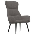 Casa si Gradina - Mobilier - Scaune si fotolii - Fotolii - Fotoliu de relaxare, gri deschis, material textil - Infinity.ro