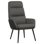 Casa si Gradina - Mobilier - Scaune si fotolii - Fotolii - Fotoliu de relaxare, gri inchis, material textil - Infinity.ro