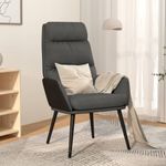 Casa si Gradina - Mobilier - Scaune si fotolii - Fotolii - Fotoliu de relaxare, gri inchis, material textil - Infinity.ro