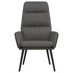 Casa si Gradina - Mobilier - Scaune si fotolii - Fotolii - Fotoliu de relaxare, gri inchis, material textil - Infinity.ro