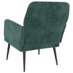 Casa si Gradina - Mobilier - Scaune si fotolii - Fotolii - Fotoliu, verde inchis, 62x79x79 cm, catifea - Infinity.ro