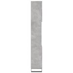 Casa si Gradina - Mobilier - Mobilier baie - Corpuri baie - Dulap de baie, gri beton, 30x30x190 cm, lemn prelucrat - Infinity.ro