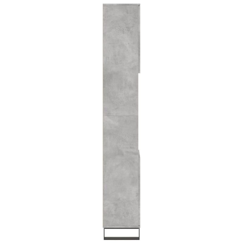 Casa si Gradina - Mobilier - Mobilier baie - Corpuri baie - Dulap de baie, gri beton, 30x30x190 cm, lemn prelucrat - Infinity.ro