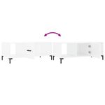 Casa si Gradina - Mobilier - Mese si birouri - Masute de cafea - Masuta de cafea, alb, 102x50x40 cm, lemn compozit - Infinity.ro