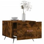 Casa si Gradina - Mobilier - Mese si birouri - Masute de cafea - Masuta de cafea, stejar fumuriu, 50x50x40 cm, lemn prelucrat - Infinity.ro