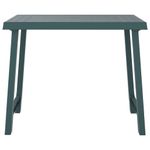 Casa si Gradina - Gradina si terasa - Mobilier exterior - Mese gradina - Masa pentru camping, verde, 79x56x64 cm, PP aspect lemn - Infinity.ro