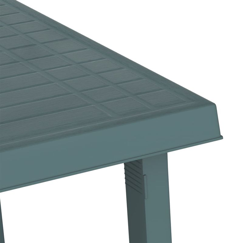 Casa si Gradina - Gradina si terasa - Mobilier exterior - Mese gradina - Masa pentru camping, verde, 79x56x64 cm, PP aspect lemn - Infinity.ro