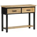 Casa si Gradina - Mobilier - Comode si corpuri - Console - Masa consola, 110x30x75 cm, lemn masiv de mango brut - Infinity.ro