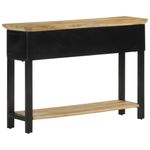 Casa si Gradina - Mobilier - Comode si corpuri - Console - Masa consola, 110x30x75 cm, lemn masiv de mango brut - Infinity.ro