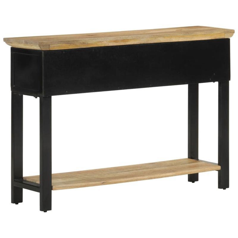 Casa si Gradina - Mobilier - Comode si corpuri - Console - Masa consola, 110x30x75 cm, lemn masiv de mango brut - Infinity.ro