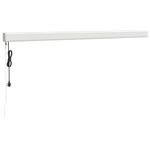 Casa si Gradina - Gradina si terasa - Umbrele si pavilioane - Pavilioane - Copertina retractabila albastru/alb, 4x3 m, textil/aluminiu - Infinity.ro