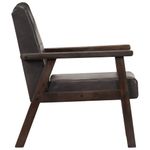 Casa si Gradina - Mobilier - Scaune si fotolii - Fotolii - Fotoliu, gri, piele naturala - Infinity.ro