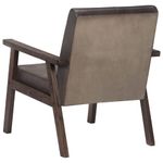 Casa si Gradina - Mobilier - Scaune si fotolii - Fotolii - Fotoliu, gri, piele naturala - Infinity.ro