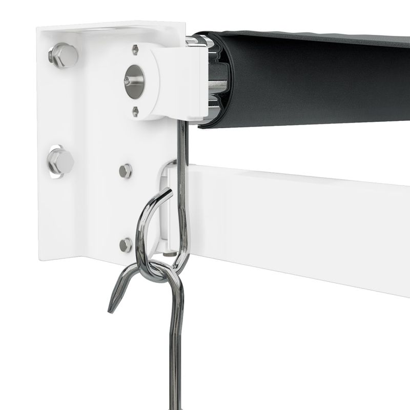 Casa si Gradina - Gradina si terasa - Umbrele si pavilioane - Pavilioane - Copertina retractabila, antracit, 3x2,5 m, textil si aluminiu - Infinity.ro