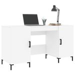 Casa si Gradina - Mobilier - Mese si birouri - Birouri - Birou, alb, 140x50x75 cm, lemn compozit - Infinity.ro