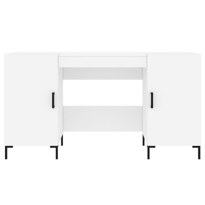 Casa si Gradina - Mobilier - Mese si birouri - Birouri - Birou, alb, 140x50x75 cm, lemn compozit - Infinity.ro