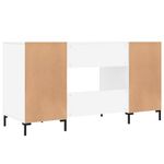 Casa si Gradina - Mobilier - Mese si birouri - Birouri - Birou, alb, 140x50x75 cm, lemn compozit - Infinity.ro