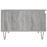 Casa si Gradina - Mobilier - Mese si birouri - Masute de cafea - Masuta de cafea, gri sonoma, 55x55x36,5 cm, lemn prelucrat - Infinity.ro