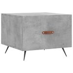 Casa si Gradina - Mobilier - Mese si birouri - Masute de cafea - Masuta de cafea, gri beton, 50x50x40 cm, lemn compozit - Infinity.ro
