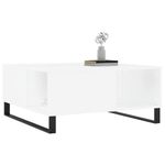 Casa si Gradina - Mobilier - Mese si birouri - Masute de cafea - Masuta de cafea, alb, 80x80x36,5 cm, lemn prelucrat - Infinity.ro