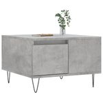 Casa si Gradina - Mobilier - Mese si birouri - Masute de cafea - Masuta de cafea, gri beton, 55x55x36,5 cm, lemn prelucrat - Infinity.ro