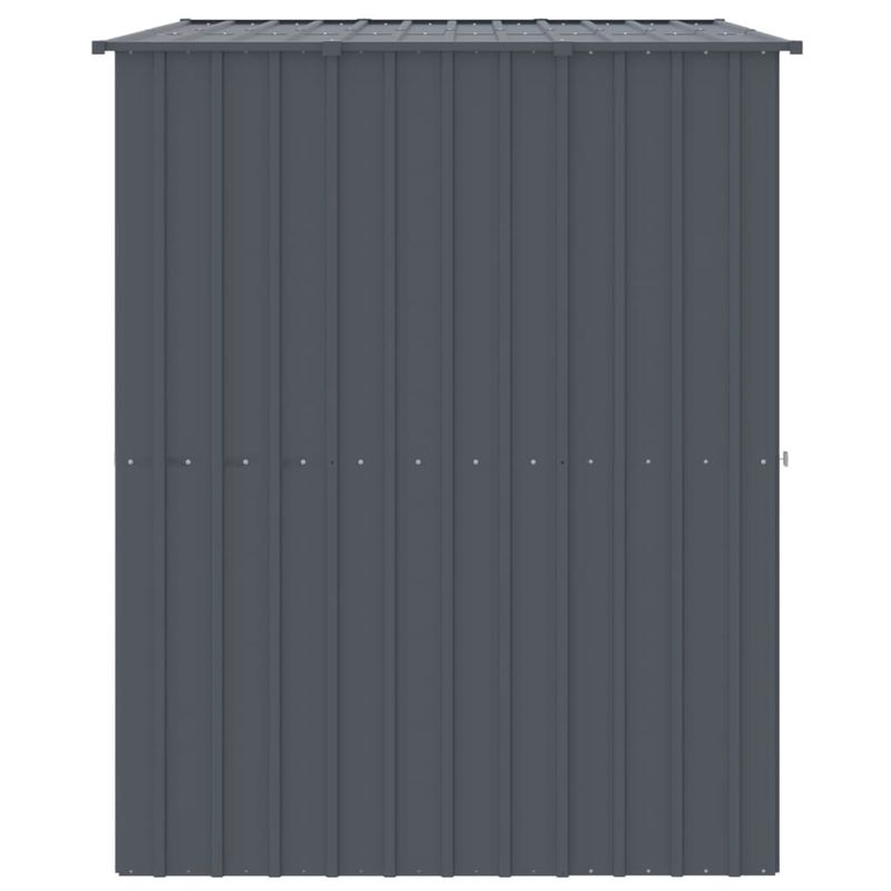 Petshop - Accesorii petshop - Culcusuri si custi - Custi interior si exterior - Cusca caine cu acoperis antracit 214x153x181 cm otel galvanizat - Infinity.ro