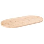 Casa si Gradina - Mobilier - Feronerie si accesorii mobila - Blat de masa, 110x55x2,5 cm, lemn masiv de pin, oval - Infinity.ro