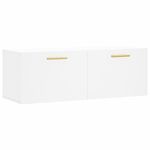 Casa si Gradina - Mobilier - Dulapuri si sifoniere - Dulapuri - Dulap de perete, alb, 100x36,5x35 cm, lemn compozit - Infinity.ro