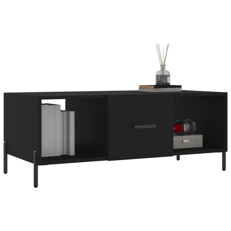 Casa si Gradina - Mobilier - Mese si birouri - Masute de cafea - Masuta de cafea, negru, 102x50x40 cm, lemn compozit - Infinity.ro