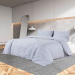 Casa si Gradina - Textile si covoare - Lenjerii de pat - Seturi de lenjerie - Set cu husa de pilota, 200x200 cm, microfibra, mărime 200x200 cm + 80x80 cm - Infinity.ro