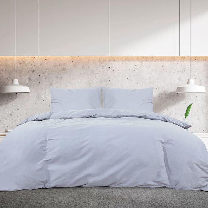 Casa si Gradina - Textile si covoare - Lenjerii de pat - Seturi de lenjerie - Set cu husa de pilota, 200x200 cm, microfibra, mărime 200x200 cm + 80x80 cm - Infinity.ro