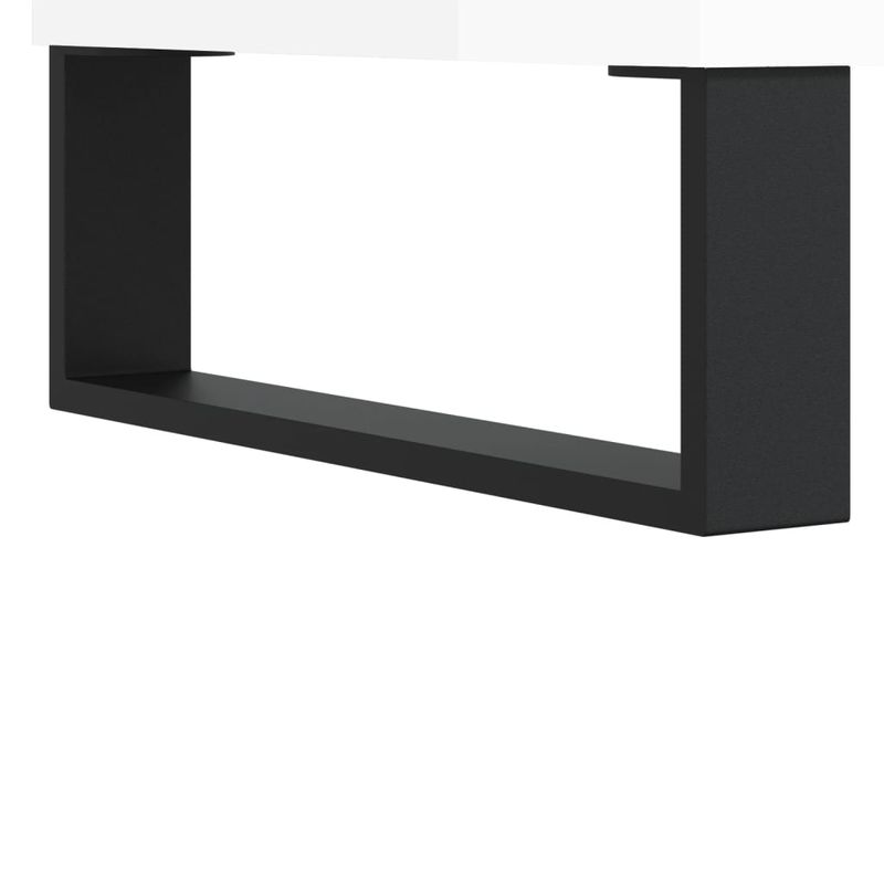 Casa si Gradina - Mobilier - Mobilier baie - Comode baie - Comoda de baie, alb extralucios, 65x33x60 cm, lemn prelucrat - Infinity.ro