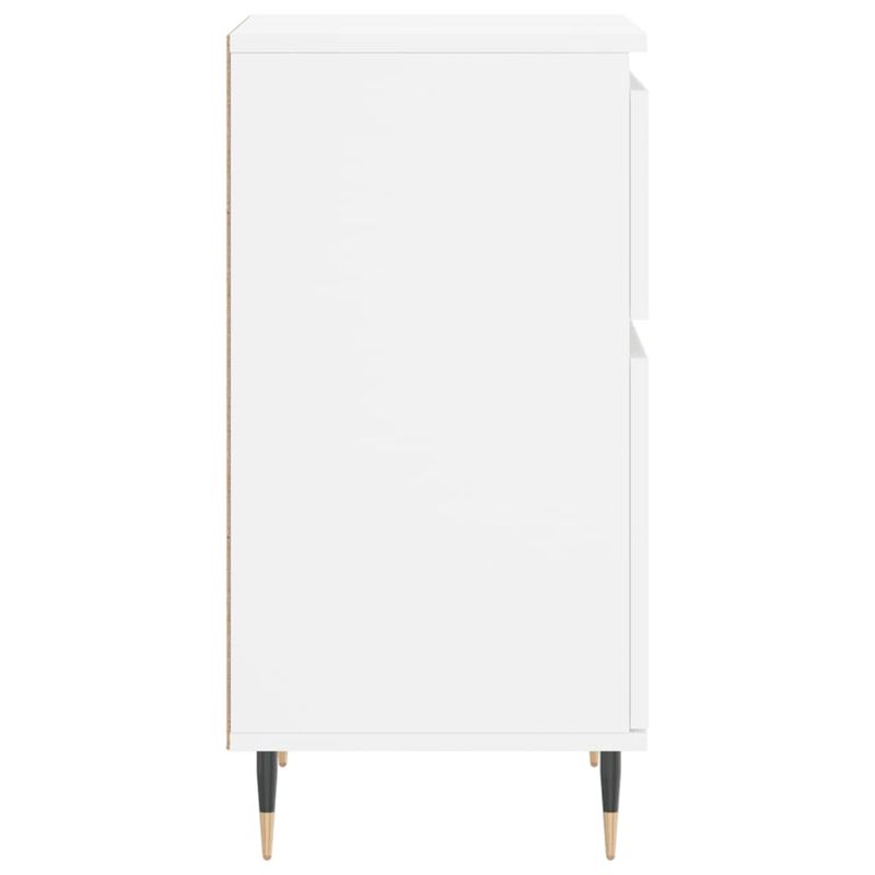 Casa si Gradina - Mobilier - Comode si corpuri - Comode - Servante, 2 buc., alb, 40x35x70 cm, lemn prelucrat - Infinity.ro