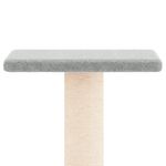 Petshop - Accesorii petshop - Jucarii animale - Ansambluri de joaca - Ansamblu pisici, stalpi din funie sisal, gri deschis, 73 cm - Infinity.ro
