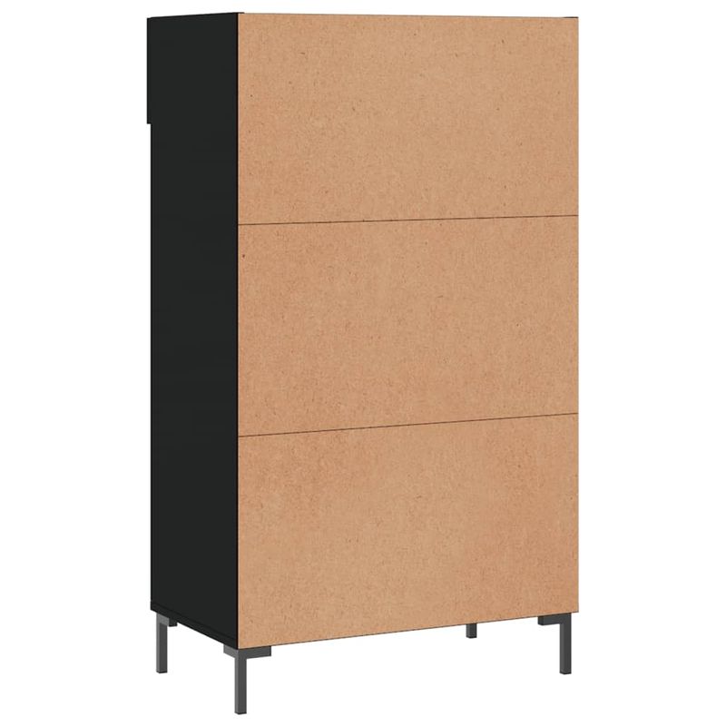 Casa si Gradina - Mobilier - Dulapuri si sifoniere - Dulapuri pantofi - Pantofar, negru, 60x35x105 cm, lemn compozit - Infinity.ro
