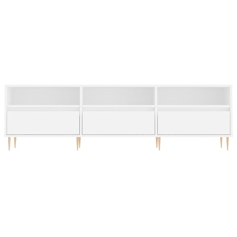 Casa si Gradina - Mobilier - Comode si corpuri - Comode - Comoda TV, alb, 150x30x44,5 cm, lemn prelucrat - Infinity.ro