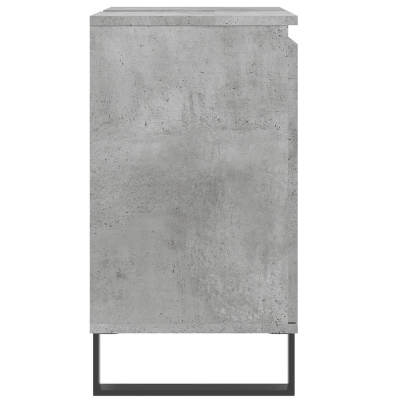 Casa si Gradina - Mobilier - Mobilier baie - Comode baie - Comoda de baie, gri beton, 58x33x60 cm, lemn prelucrat - Infinity.ro