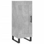 Casa si Gradina - Mobilier - Comode si corpuri - Comode - Servanta, gri beton, 34,5x34x90 cm, lemn compozit - Infinity.ro