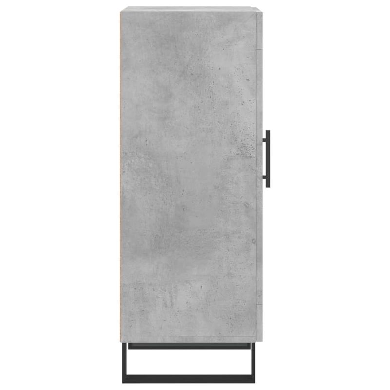 Casa si Gradina - Mobilier - Comode si corpuri - Comode - Servanta, gri beton, 34,5x34x90 cm, lemn compozit - Infinity.ro