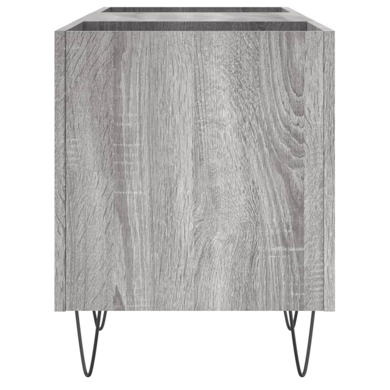 Casa si Gradina - Mobilier - Dulapuri si sifoniere - Dulapuri - Dulap pentru discuri gri sonoma, 121x38x48 cm, lemn prelucrat - Infinity.ro