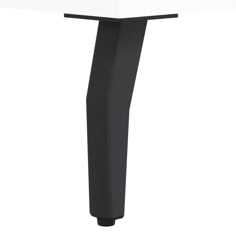 Casa si Gradina - Mobilier - Comode si corpuri - Comode - Servanta, alb extralucios, 34,5x34x90 cm, lemn compozit - Infinity.ro