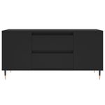 Casa si Gradina - Mobilier - Mese si birouri - Masute de cafea - Masuta de cafea, negru, 102x44,5x50 cm, lemn prelucrat - Infinity.ro